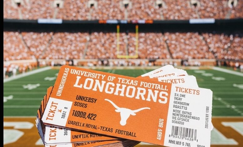 Tickets for University of Texas Football