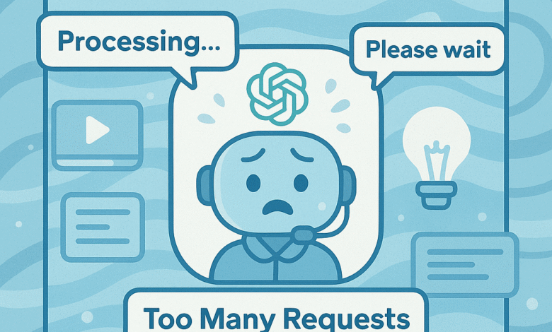 Too Many Concurrent Requests in ChatGPT